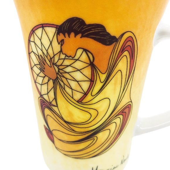 Maxine Noel Coffee Mug  Native Sioux Artist Dreamcatcher Rainmaker Porcelain - Picture 7 of 12